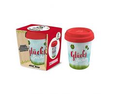 Für Dich 1010767510 Becher, Plastik, Mehrfarbig, 5 x 2 cm