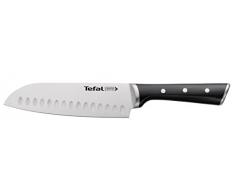 Tefal Ingenio Ice Force K23206 Santoku-Messer 18 cm, Edelstahl/schwarz