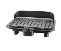 Emerio Elektrogrill, Tischgerät, antihaftbeschichtet,38x22cm, Schwarz, 46,7x35,4x11,2 cm
