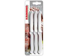 Kaimano Italicus Steakmesser, Edelstahl, Elfenbein, 28 x 10 x 2 cm, 6-Einheiten
