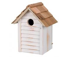 Trixie 55857 Nistkasten, 18 × 24 × 15 cm/ø 3 cm, weiß