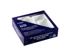 Trabo D010 Set Mikrowelle, Weiß