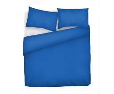 Italian Bed Linen Elegant Bettbezug, Royal Blau, Doppelte, 100% Mikrofaser