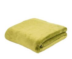 GÃ¶zze Premium Cashmere-Feeling Wohn- und Kuscheldecke, 130 x 170 cm, LimonegrÃ¼n, 40128-80-130170