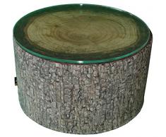MeroWings 4260190319054 Forest Heavyweight Coffee Table Outdoor Beistelltisch, Durchmesser 60 x 35 cm