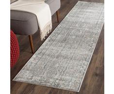 Safavieh Miles gewebter Teppich, VAL114D, Mauve / Sahne, 68 X 243 cm