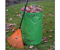 Bradas TQ-B120 120 L Pick-up Gartenkorb, grün, 46 x 46 x 75 cm