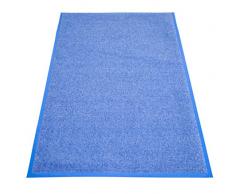 Miltex Eazycare Pro Schmutzfangmatte, Polyamid & Nitril Gummi-Rücken, blau, 150 x 85 cm