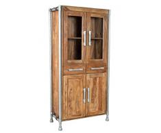 SIT-Möbel 4904-01 Vitrine Tube, 88 x 40 x 180 cm, natur