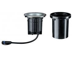 Paulmann 939.08 Outdoor Plug & Shine Bodeneinbauleuchte 3000K 6W 24V Ausstrahlwinkel 38° Schwenkbar 93908 LED Einbaustrahler Aussen