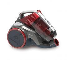 Hoover khross ks50pet Beutelloser Schlitten, 1.8 liters, 78 decibeles, braun Walnut, Rot Shiny Flame und grau