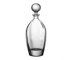 Crystaljulia 02630 Karaffe, Glas, 700ml, 9 x 9 x 32 cm