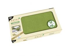 Papstar, 12 Mitteldecken, stoffähnlich, PV-Tissue ROYAL Collection Plus 80 cm x 80 cm olivgrün, #85795