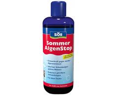 Söll 18765 Algenbekämpfung SommerAlgenStop, gegen hartnäckige Algen im Gartenteich - Algenmittel gegen Fadenalgen, 1 x 1 L, rot