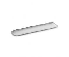 Umbra Junip Badezimmer Tablett aus Edelstahl â Moderner und Vielseitiger Waschtisch Organizer für Junip Seifenschale, Handyhalter und Badbehälter mit Deckel