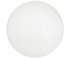 greemotion Leuchtball LED mit Akku weiß, Gartenkugel aus hochwertigem Kunststoff, wiederaufladbare LED-Gartenbeleuchtung, eignet sich für innen- und Außenbereiche, auch als Schwimmdeko im Pool/Teich