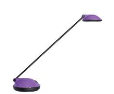 UNILUX Schreibtischlampe Joker 2.0 LED lila Schreibtisch-Leuchte Lampe Bürolampe Tischlampe Leselampe Leuchte Büroleuchte Schreibtischleuchte Tischleuchte Leseleuchte Leselicht blendfrei
