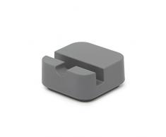 Umbra Scillae iPhone Halter â Moderne Handyablage für den Badezimmer Waschtisch, Für iPhone und Smartphone Geeignet, Mattes Grau / Melamin