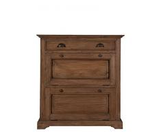SIT-Möbel 7972-01 Schuhschrank Romanteaka, 86 x 38 x 92 cm, recycled Teak natur