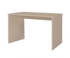 Miami 805701TP Schreibtisch in U-Form, Holz, taupe, 65 x 120 x 74 cm