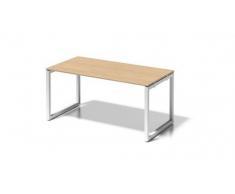Bisley Cito Schreibtisch, 740 mm HÃ¶henfixes O H 19 x B 1600 x T 800 mm, Dekor Ahorn, Gestell VerkehrsweiÃ, Metall, Mp396 Dekor Ahorn, Gestell VerkehrsweiÃ, 80 x 160 x 85 cm