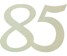 Petras Bastel News Streudeko, Fliz, Creme, 18 x 12 x 3 cm