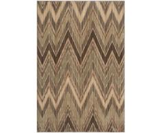 Safavieh Agde Gewebt Teppich, Polyester, Taupe/Beige, 154 x 228 cm