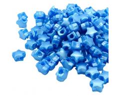 Beads Unlimited Badewanne Pearl Kunststoff Star Pony, Royal Blau, 13Â mm