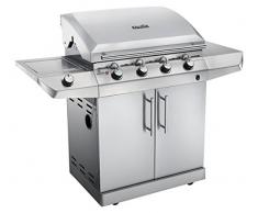Char-Broil Performance Series T47G - 4 Brenner Gasgrill mit Seitenbrenner, Edelstahl.