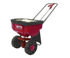 HaWe Streuwagen 25 L, Kunststoff, rot / schwarz, 105 x 75 x 46 cm