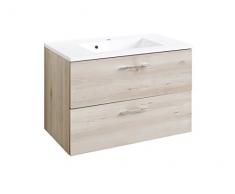 Held Möbel 231.1.2156 Waschtisch, Holzwerkstoff, buche-iconic, 48 x 80 x 54 cm