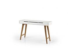 Robas Lund Tisch, Schminktisch, Anneke S, matt weiÃ, 40 x 120 x 78 cm, 40136WB4