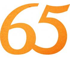 Petras Bastel-News A-GEF3365-08 Streudeko, Fliz, dottergelb, 18 x 12 x 3 cm