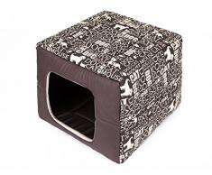 Hobbydog R4BUTNAP1 Hundebett Hundesofa Hundekorb Tierbett Butterfly Titeln, Größe 53 x 53 x 22 cm