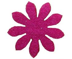 Petras Bastel News Streudeko, Fliz, pink, 18 x 12 x 5 cm