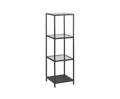 AC Design Furniture Jörn Regal, Glas, Schwarz