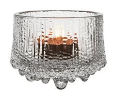 Iittala Ultima Thule Windlicht, Glas, Transparent, 8.6 x 8.6 x 6.5 cm