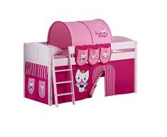 Lilokids IDA4106KW-ACS Kinderbett, Holz, angel cat sugar, 208 x 98 x 113 cm