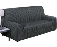 Martina Home Elastischer Sofabezug Modell Mejico 2 Plätze blau