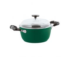 Sambonet 51007G70 1965 Vintage Quarzo Nero Fleischtopf (Aluminium)