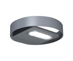 GreenBlue GB130 Solar Wandlampe mit Dämmerungssensor Wandleuchte 4000K Solarbetrieben IP44 (125 Lumen - 3x LED - 3W)