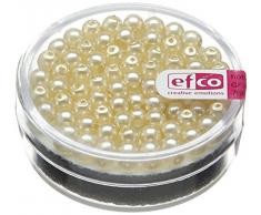 efco Glas Wachs Perlen Luster 4Â mm 75Â Stk. Creme