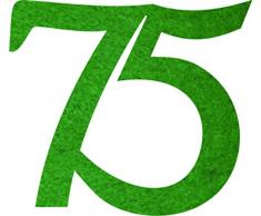 Petras Bastel News Streudeko, Fliz, dunkelgrün, 18 x 12 x 3 cm