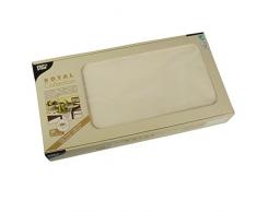 Papstar, 20 Mitteldecken, Tissue ROYAL Collection 80 cm x 80 cm champagner, #81888
