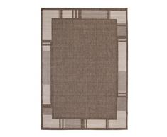 Andiamo 1100368 Web / BordÃ¼renteppich Flachgewebe Teppich Louisville, 60 x 110 cm, braun / beige