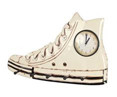 HAKU Möbel 89305 Wandgarderobe, Metall, creme, 8 x 50 x 32 cm