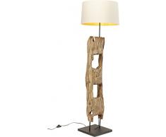 Kare Stehleuchte, Holz, E27, 60 W, Hellbraun, 25 x 25 x 160 cm