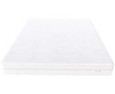 Hilding Sweden Duokern Komfortschaum Mittelfeste 7-Zonen Matratze für Alle Schlaftypen mit 2 Härtegraden (H2&H3)/200 x 100 x 21 cm Kaltschaummatratze, Schaumstoff, WeiÃ, 200 x 100 cm