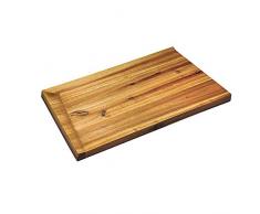 Kesper Schneid und Servierbrett, Holz, Braun, 48 x 36.5 x 4 cm