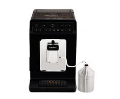 Krups EA8918 Evidence Kaffeevollautomat (automatische Reinigung, 2-Tassen-Funktion, OLED-Display, 15 bar, Espresso-Kaffee-Maschine, Kaffeeautomat) schwarz
